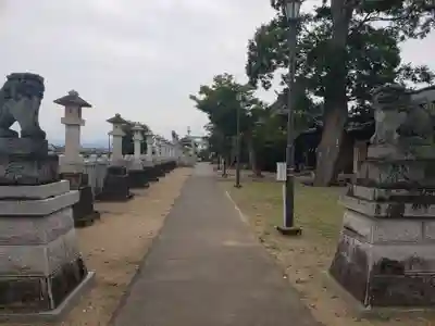 大門神社の狛犬