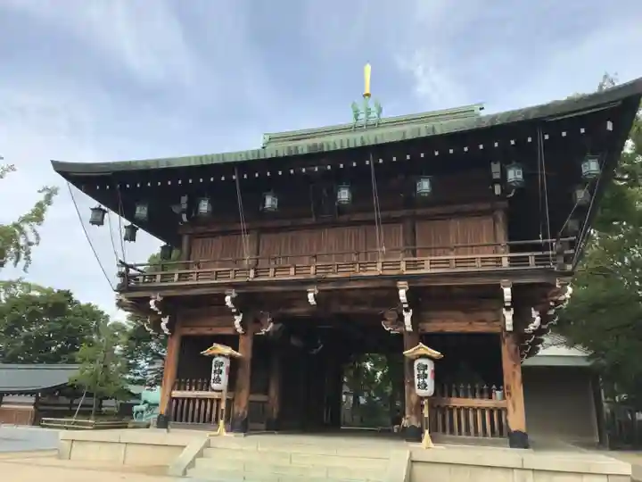 石切劔箭神社の山門・神門