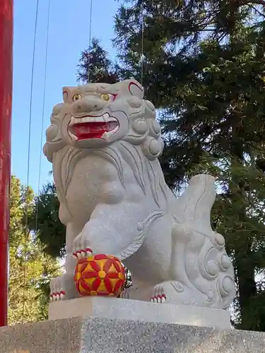 箱根大天狗山神社の狛犬