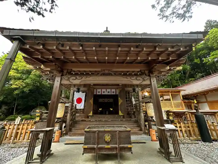 宇倍神社の本殿・本堂