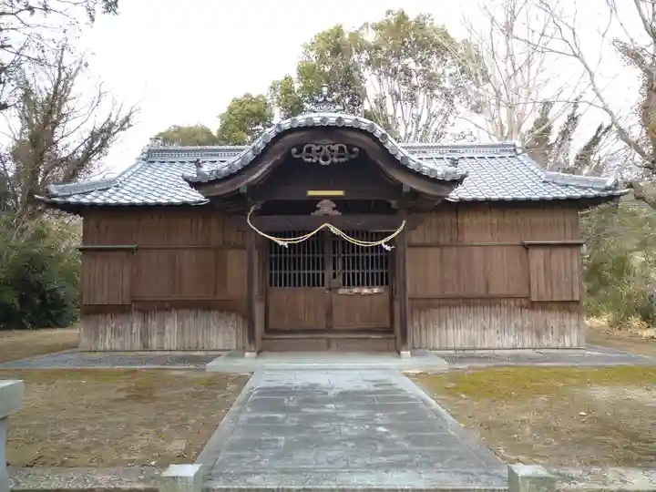 御霊社の本殿・本堂