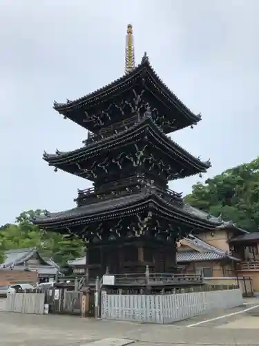 水間寺の塔