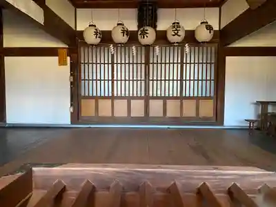 甲斐奈神社の本殿・本堂