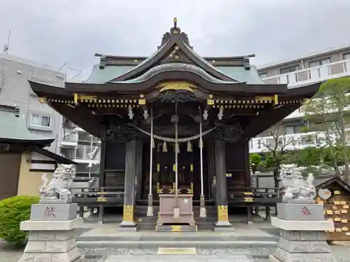 円行八幡宮の本殿・本堂