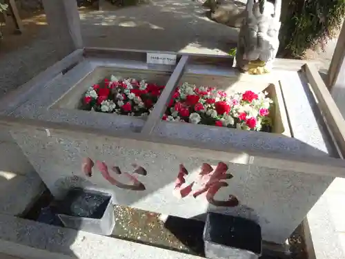 比々多神社の手水舎