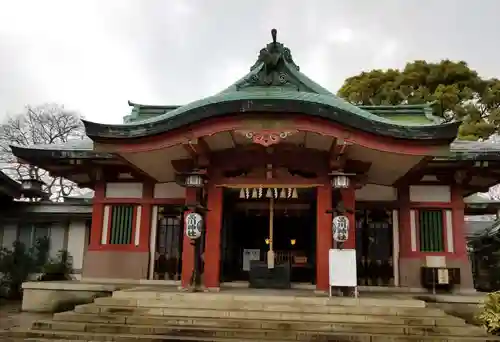 品川神社の本殿・本堂