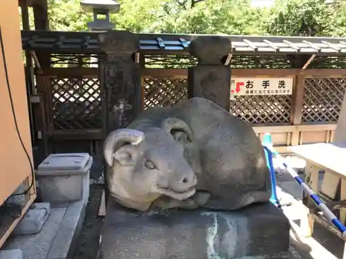 湯島天満宮の狛犬