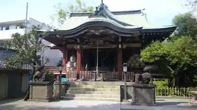 千住本氷川神社の本殿・本堂