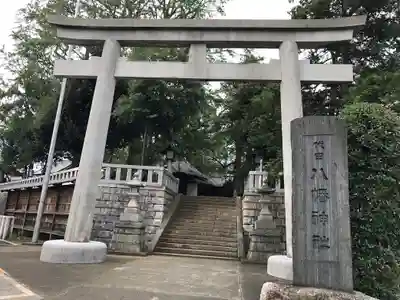 代田八幡神社の鳥居