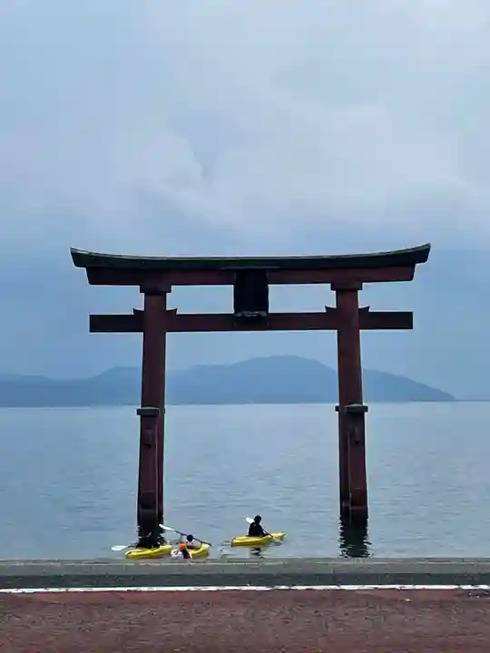 白鬚神社の鳥居