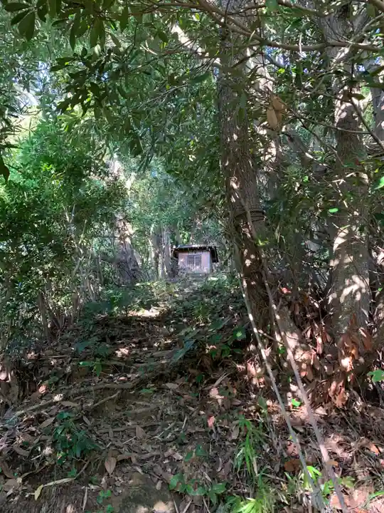 白畠神社の周辺