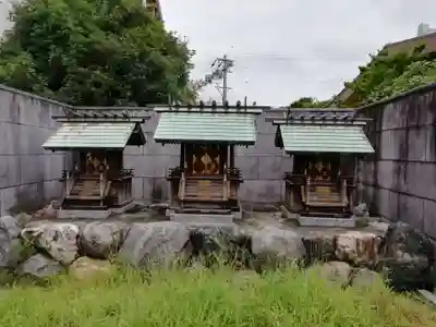 西神明社の本殿・本堂