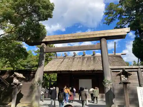 伊勢神宮外宮（豊受大神宮）の鳥居