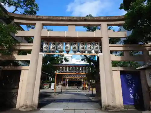 坐摩神社の鳥居