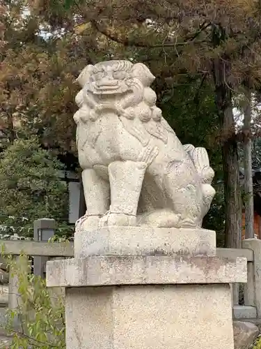 廣田神社の狛犬