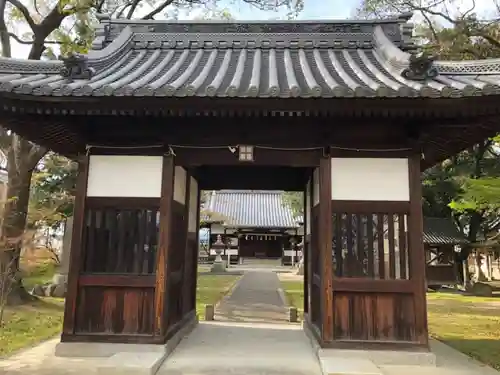 高幢神社の山門