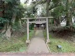 天皇神社の鳥居