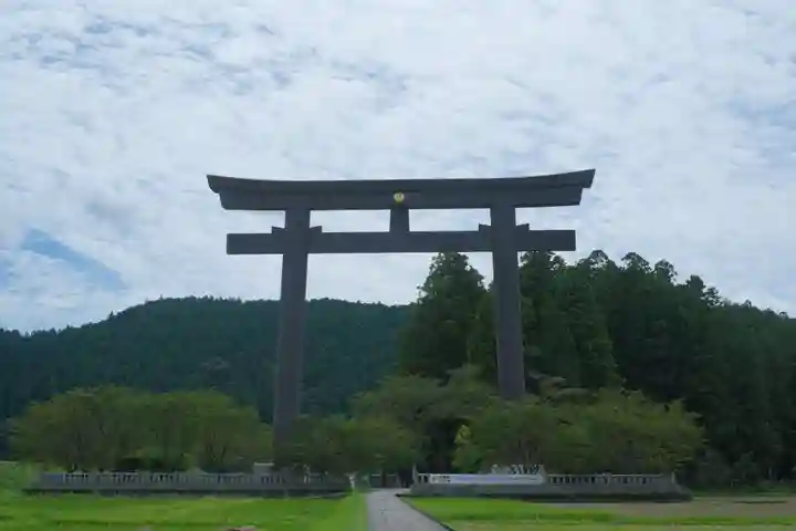 大斎原(熊野本宮大社旧社地)の鳥居