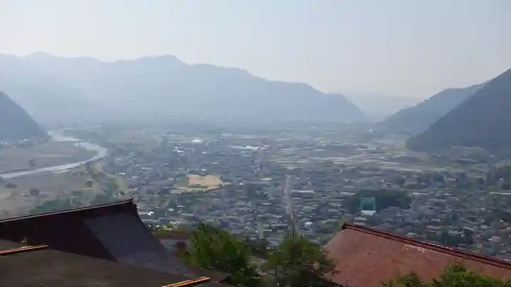 澳津神社の景色