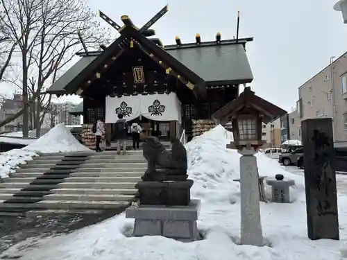 札幌諏訪神社の本殿・本堂