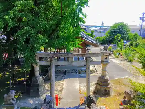 愛宕社（朝日）の鳥居