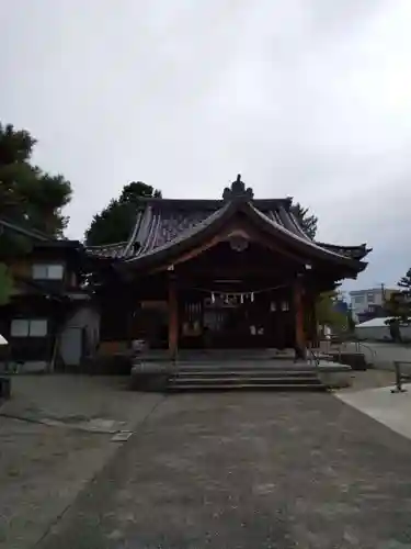 於保多神社の本殿