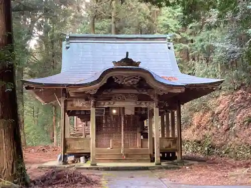 天一神社の本殿