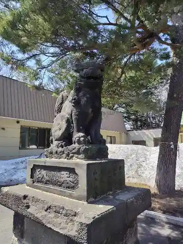 江別神社の狛犬