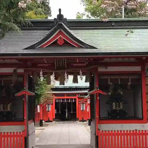 馬橋稲荷神社の山門