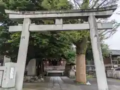 滝野川八幡神社の鳥居