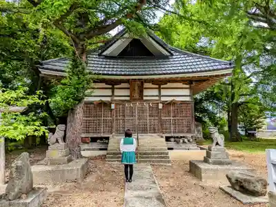 鹿嶋神社の本殿・本堂