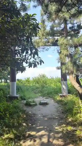 若宮神明社の鳥居