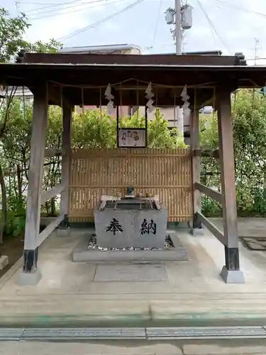 大利神社の手水