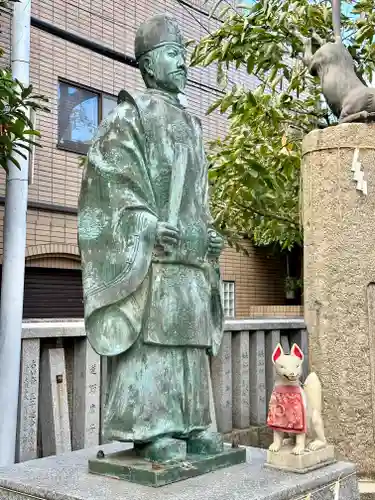 安倍晴明神社の像