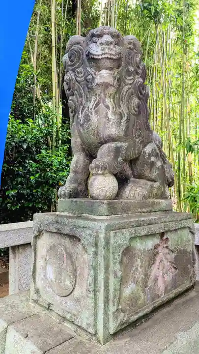居木神社の狛犬