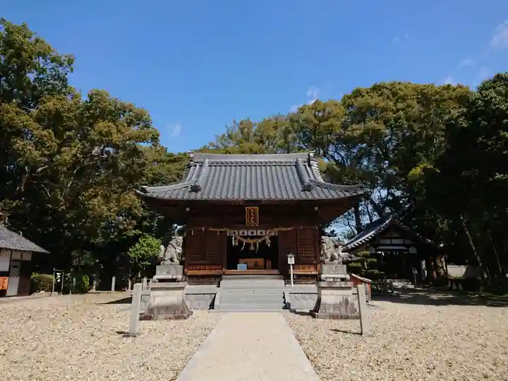 白鳥神社の本殿・本堂