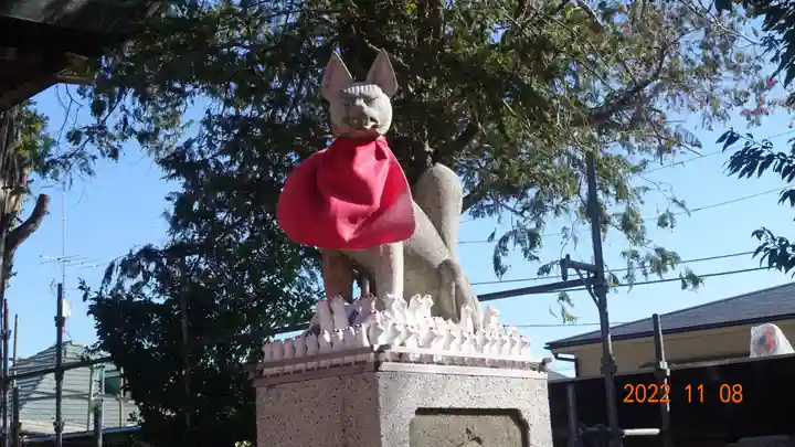 馬橋稲荷神社の狛犬