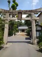 羽束師坐高御産日神社の鳥居