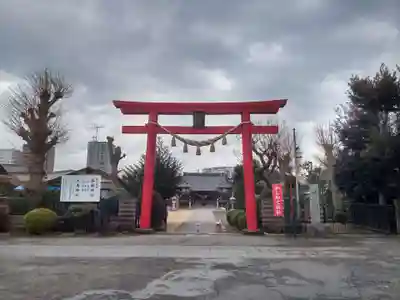 香取神社（旭町香取神社・大鳥神社）の鳥居