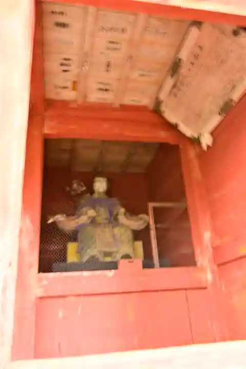 戸隠神社奥社の像