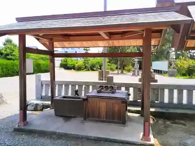 神明社（西之口神明社）の手水舎