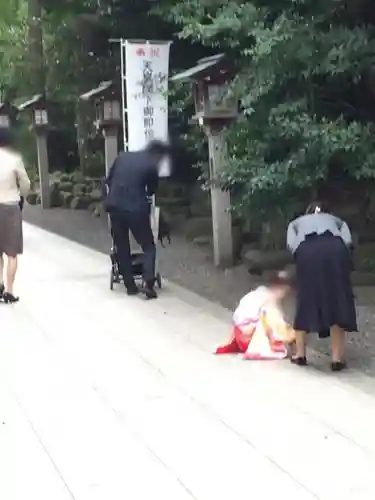 寒川神社の七五三参