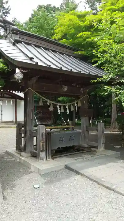 冨士御室浅間神社の手水舎