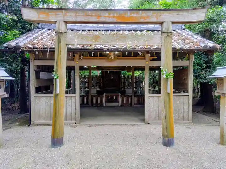 明星神社の本殿・本堂
