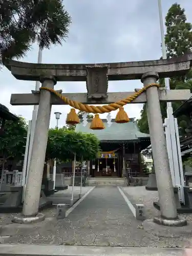 奥田神社の鳥居