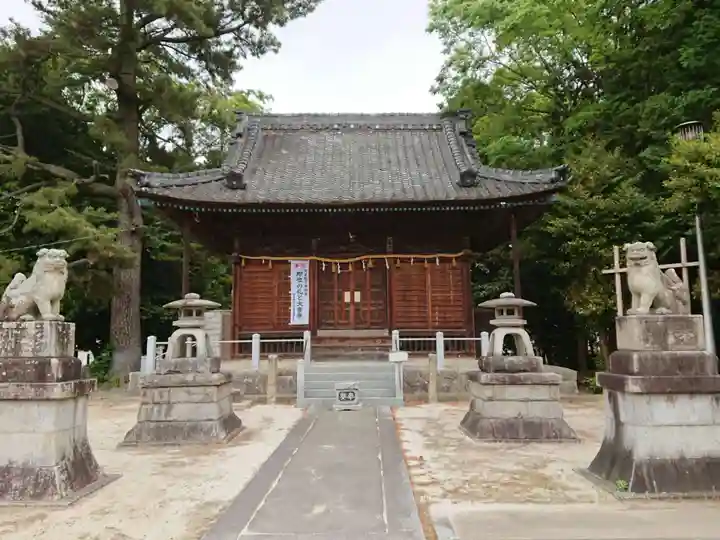 神明社(下町七長)の本殿・本堂
