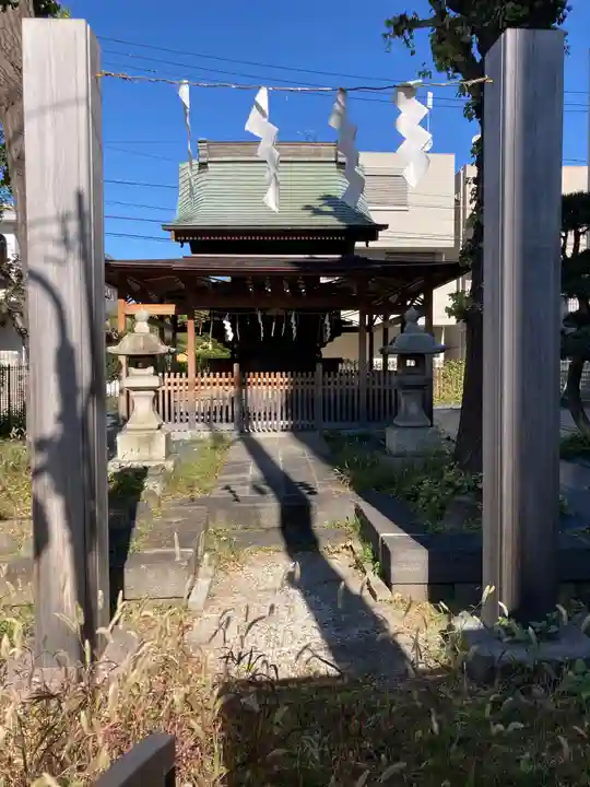 南千住日枝神社の本殿・本堂