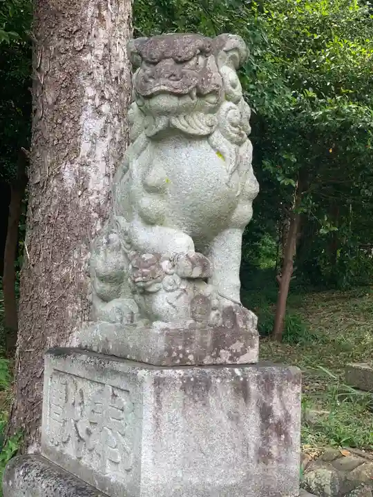 矢奈比賣神社(見付天神)の狛犬