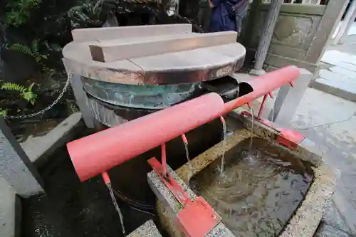 題経寺（柴又帝釈天）の手水