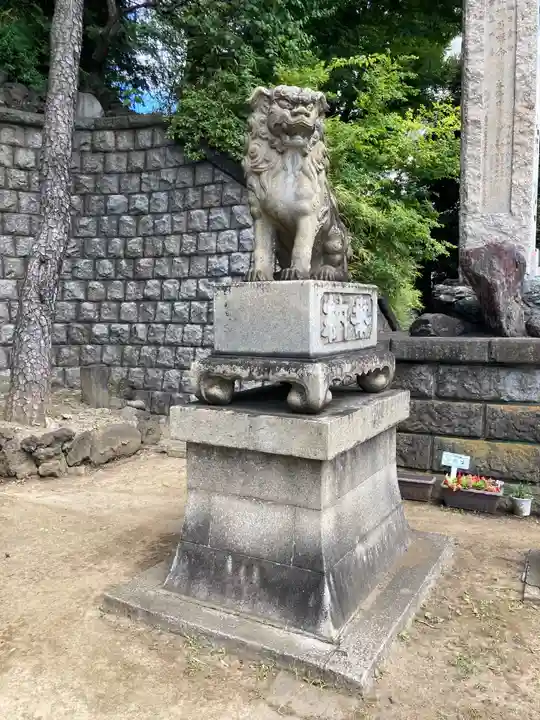 品川神社の狛犬